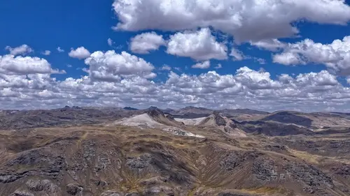Les beautés de la cordillère des Andes