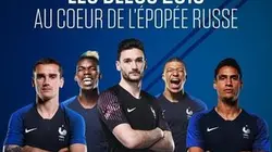 Visuel de Les Bleus 2018 : Au coeur de l'épopée russe