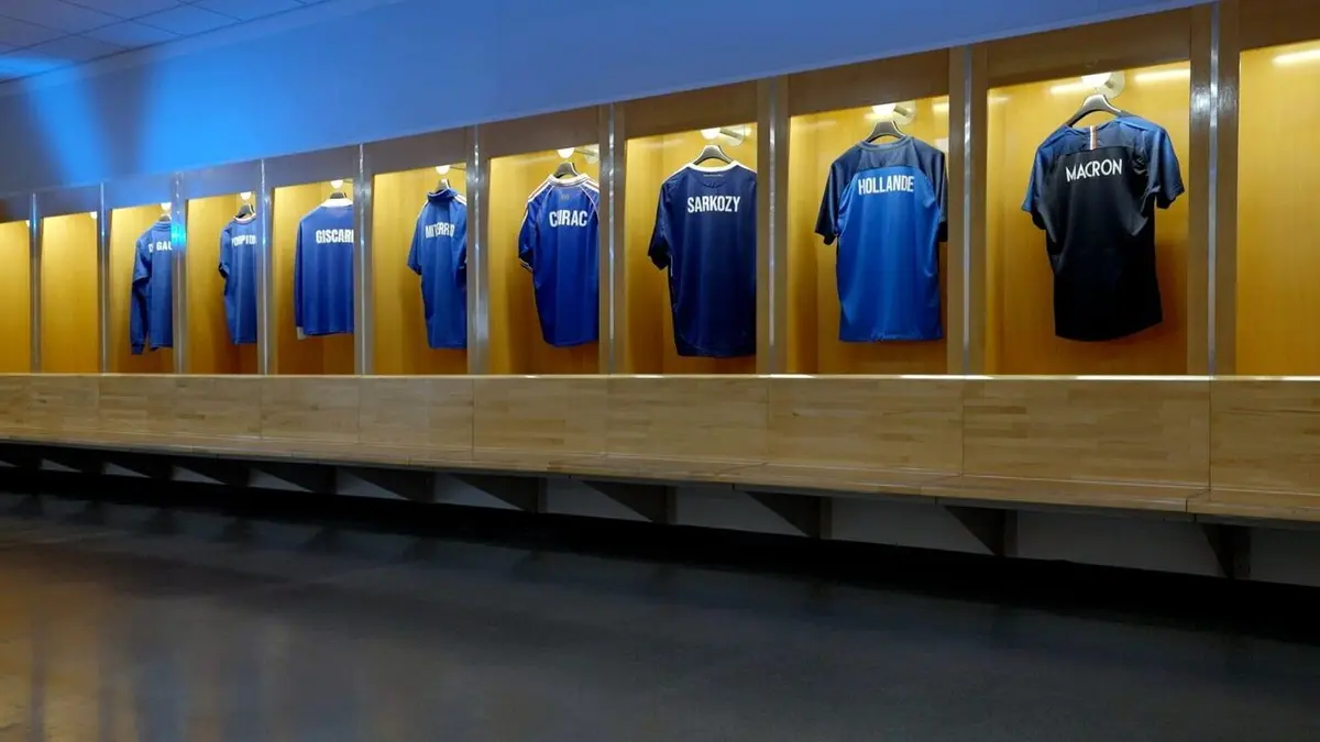 Les Bleus et l'Elysée