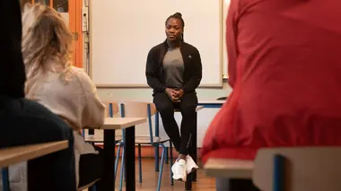 Avec Clarisse Agbegnenou