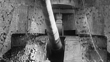 Les canons géants de la Manche