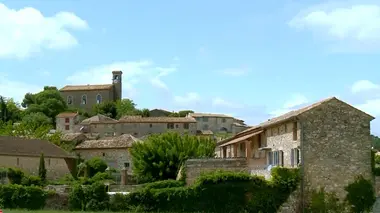 Le pays d'Uzège, dans le Gard
