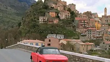 Le pays de Corte, en Corse