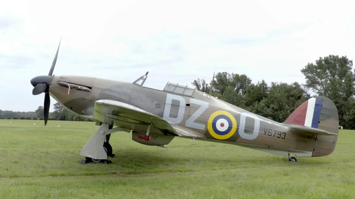 Les combattants du ciel Le Hawker Hurricane