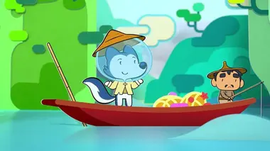Le pêcheur, le phénix et les poissons