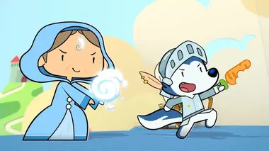 Les trois héros et le dragon