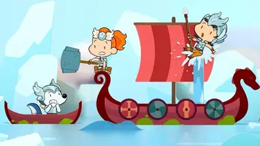 Lagertha et le serpent de mer