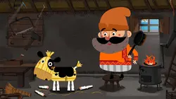 Les contes de Masha S01E12 Le petit veau de paille