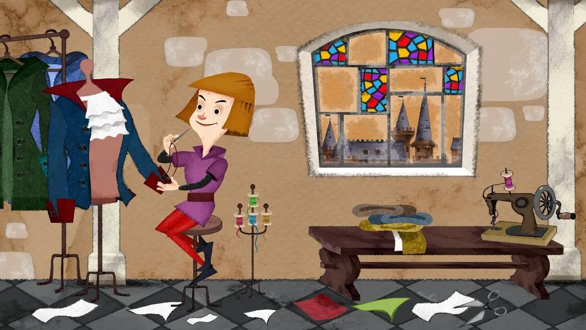 Les contes de Masha S01E14 Le vaillant petit tailleur