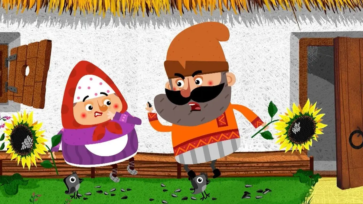 Les contes de Masha S01E12 Le petit veau de paille