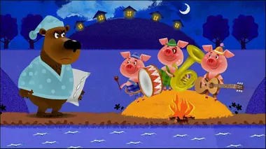 Les trois vilains petits cochons