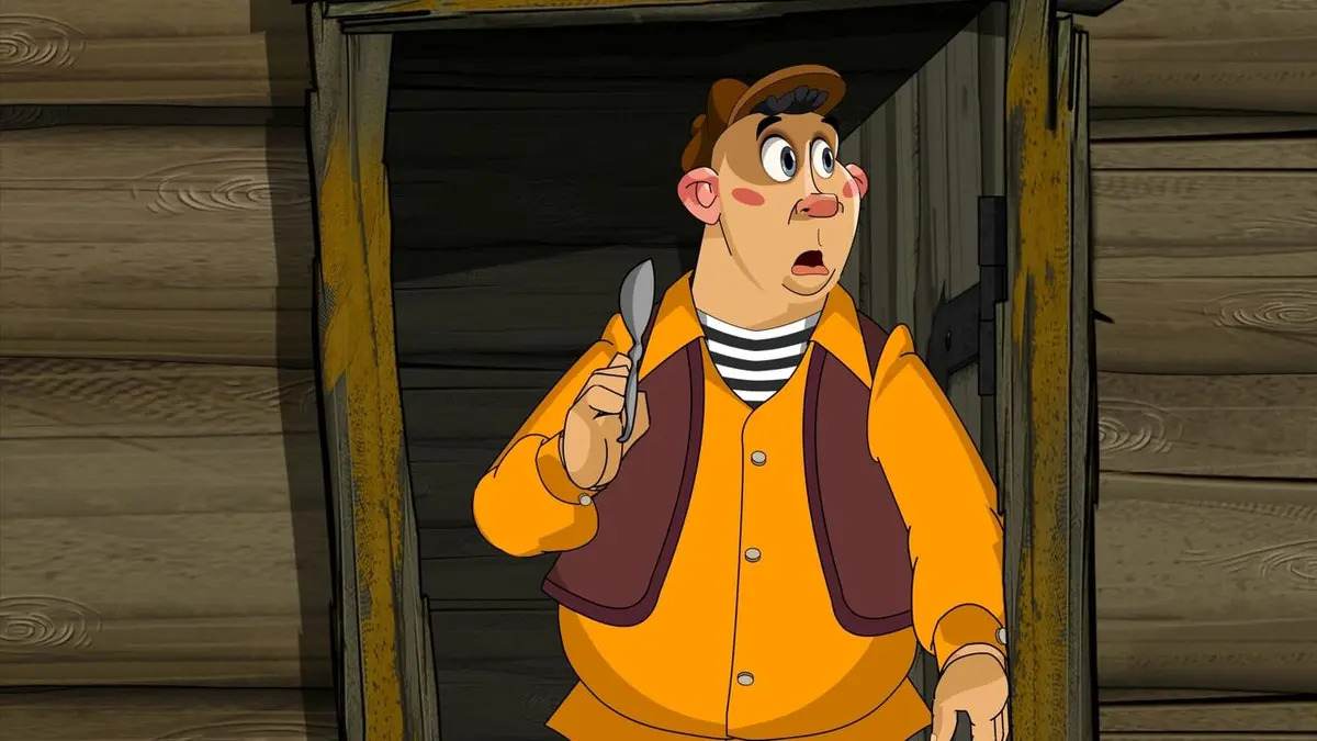 Les contes fantastiques de Masha S01E16 Le terrible conte du gardien de vaches sur sa souche