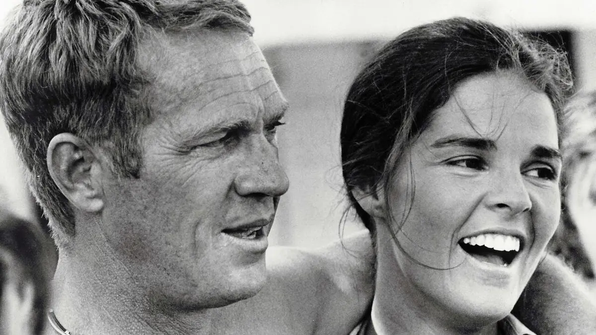 Les couples mythiques du cinéma Ali MacGraw et Steve McQueen