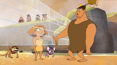 Les Croods : Origines S01E13 Le mystère du voleur d'affaires
