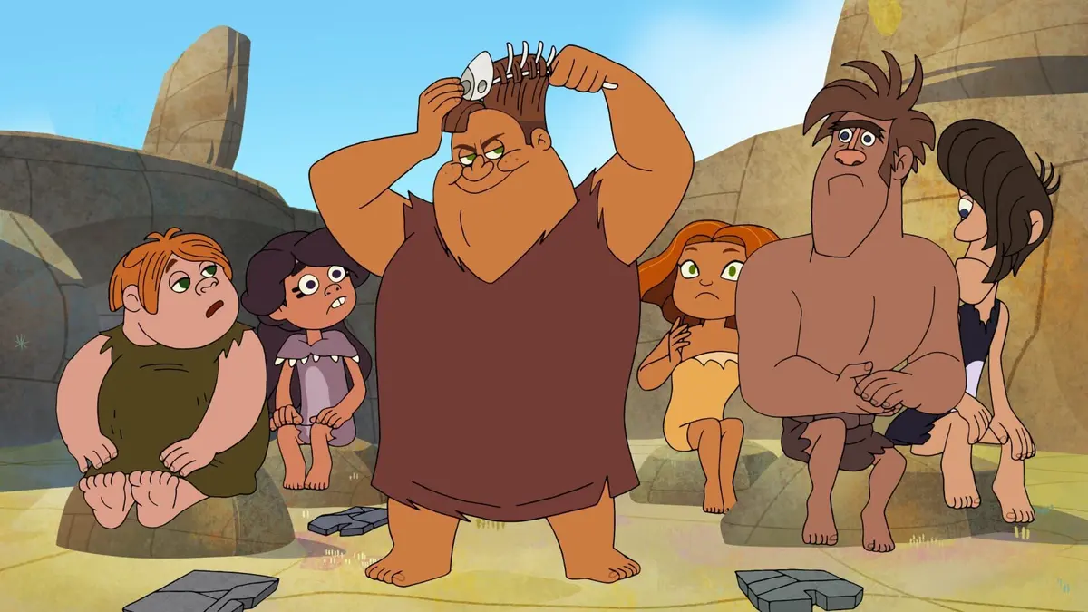 Les Croods (Pré)histoires de famille S02E01 L'hwam des glaces
