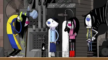 Les Crumpets S03E20 One man chien
