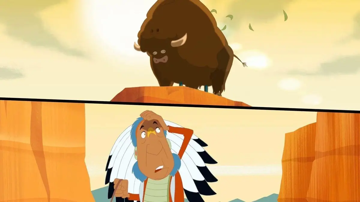 Les Dalton S01E44 Bisons futés