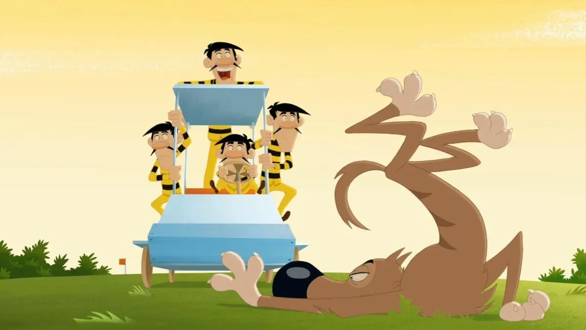 Les Dalton S01E55 18 trous pour 4 Dalton