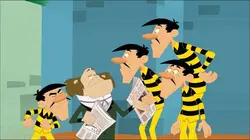 Les Dalton  S03E29 Les Dalton en première page