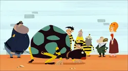 Les Dalton  S04E02 Les Dalton et la tortue