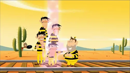 Les Dalton S03E20 Le porte-bonheur des Dalton