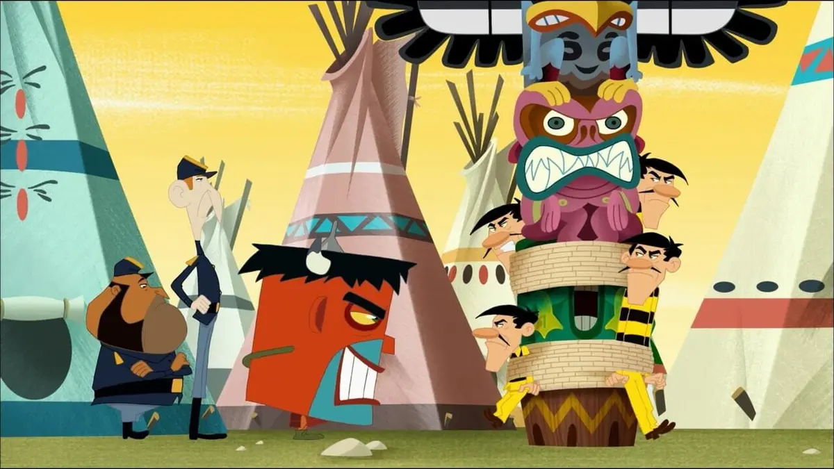Les Dalton S03E30 Tu seras un Indien, mon fils