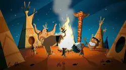 Les Dalton S01E15 Dalton en totem