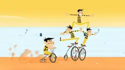 Les Dalton S01E37 Les Dalton en roue libre