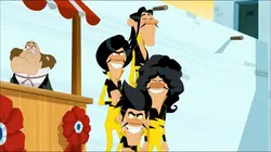 Les Dalton S02E25 Quatre beaux gosses pour une évasion