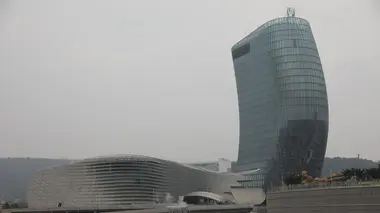Un bâtiment de glace sous les tropiques