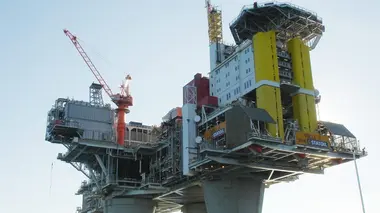 Plateforme pétrolière