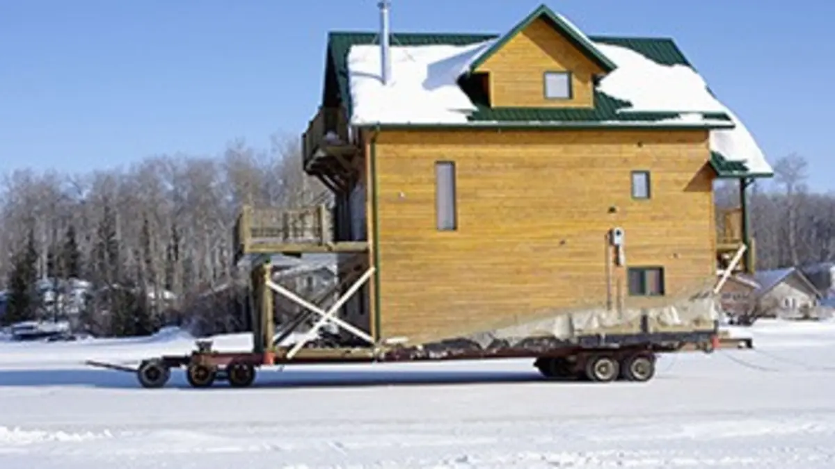 Les déménageurs de l'extrême S06E01 Un chalet dans le blizzard
