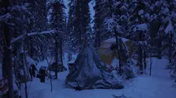 Les derniers Alaskiens Dans la nuit noire