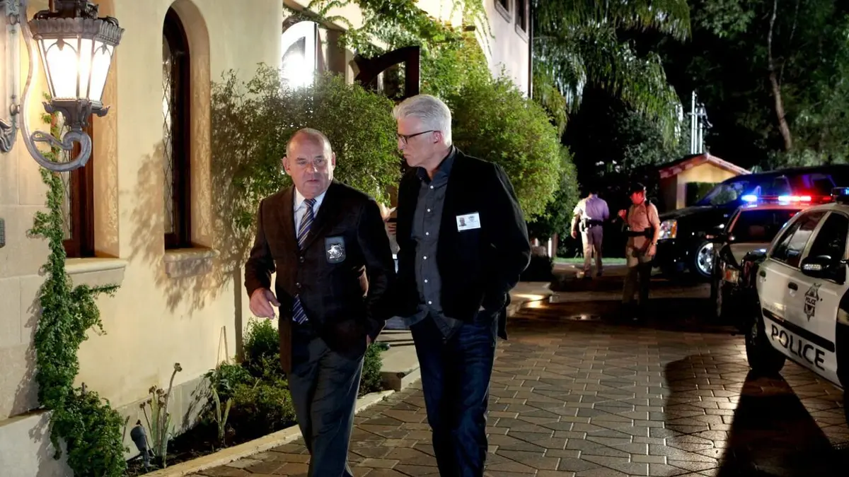 Visuel de Les experts S04E14 Une pluie de balles