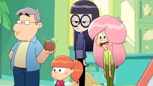 Casting Les filles de Dad S01E52 La plage à la maison