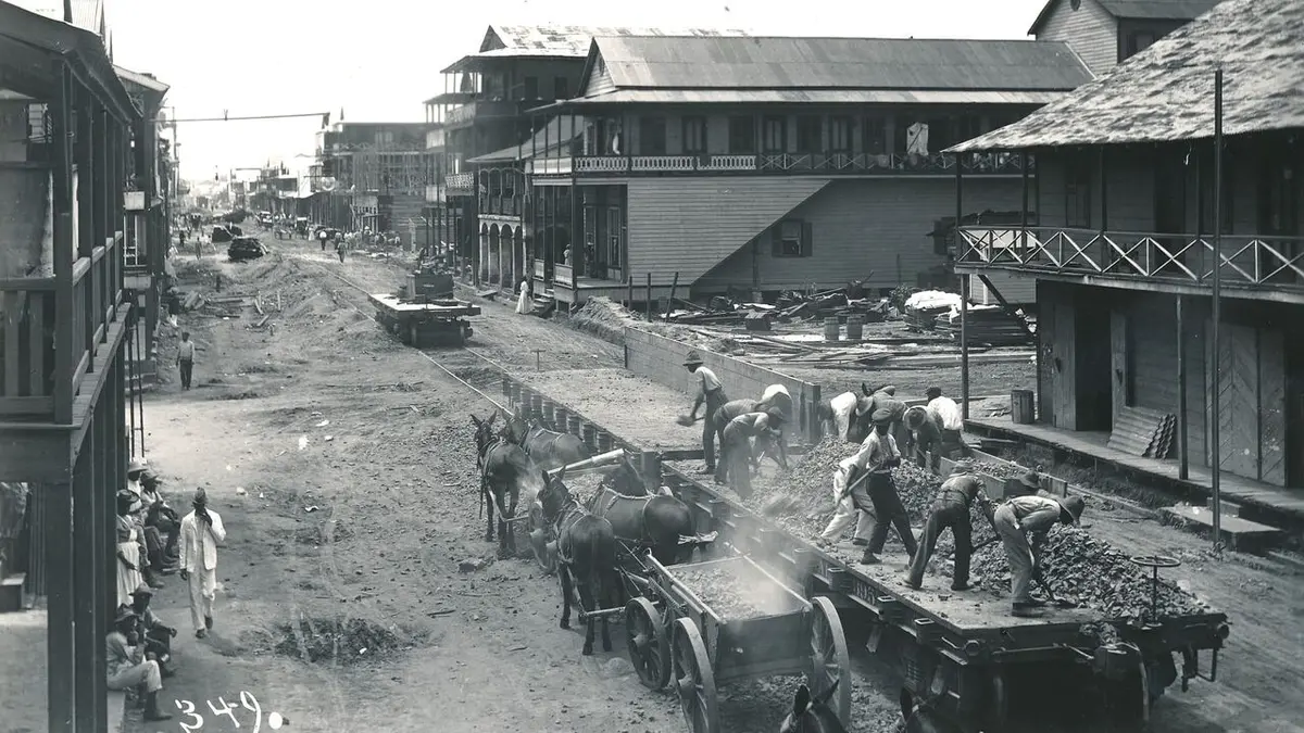 Les forçats du canal de Panama replay