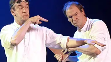 Les frères Taloche sur scène