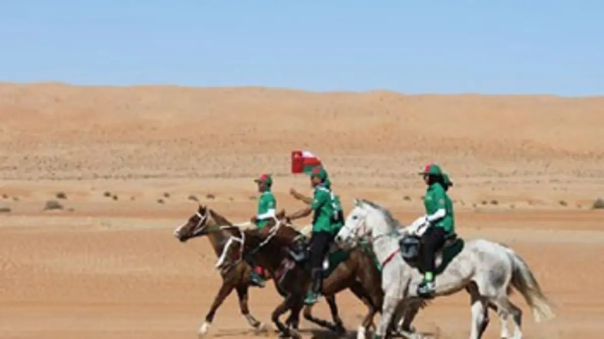 Les galops du désert