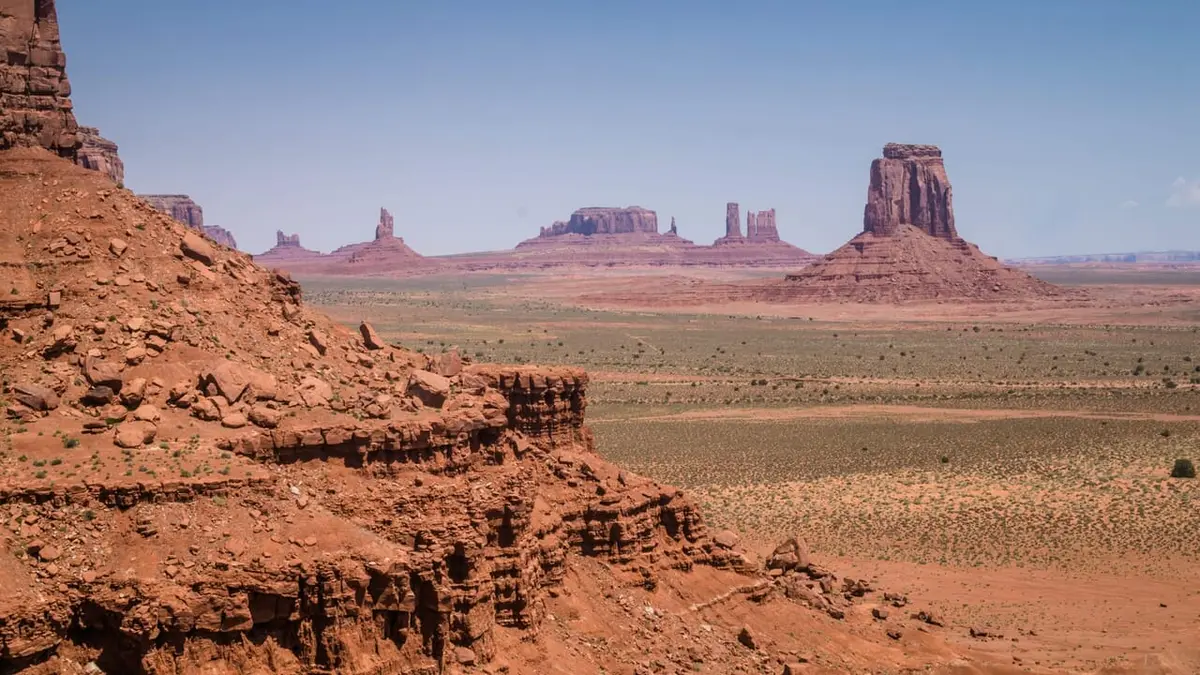 Les grands espaces de l'Ouest américain