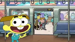 Les Green à Big City S01E01 Bienvenue chez vous / Une poule dans l'espace