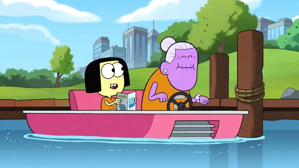 Les Green à Big City S01E28 Une journée au parc / Les biscuits de Grand-Mère