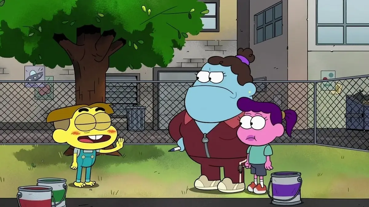 Les Green à Big City S02E46 Le copain de Gabriella