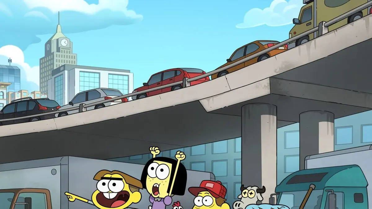 Visuel de Les Green à Big City S02E34 Ascenseur en panne / Mauvaise influence