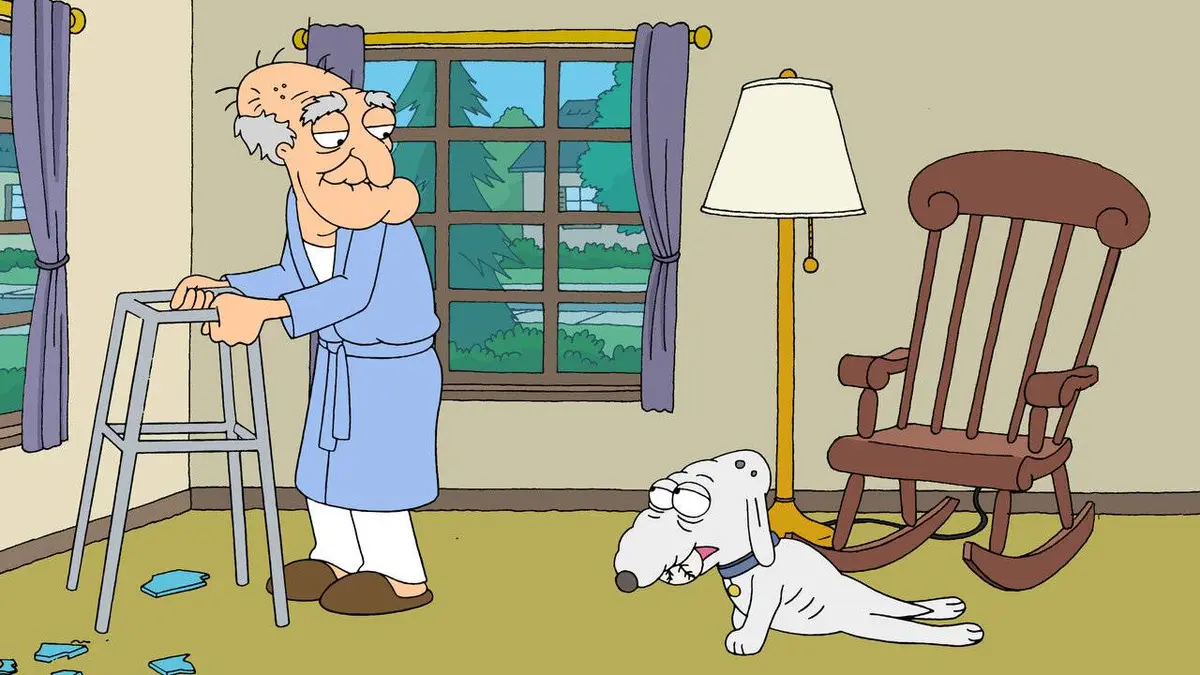 Les Griffin S05E06 Les vieux sont tombés sur la tête
