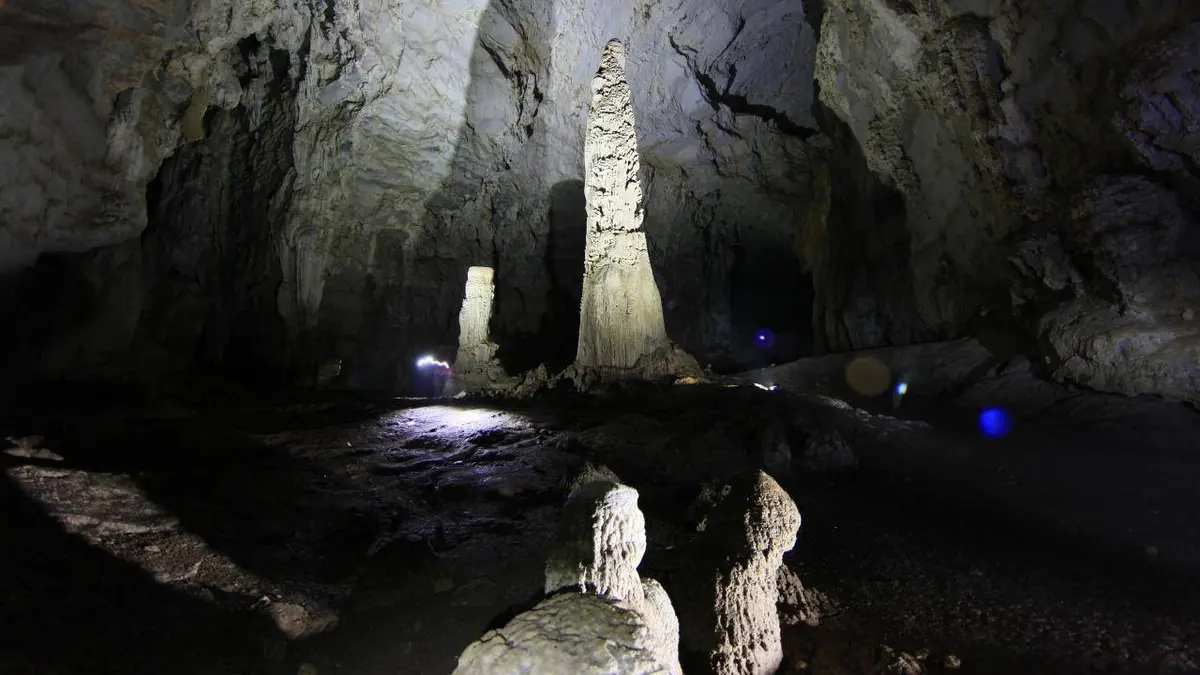 Les grottes sous-marines de Chine