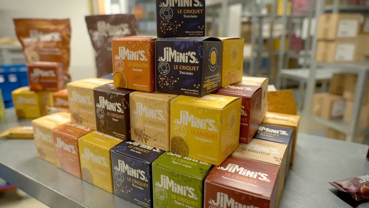 Les insectes font recette