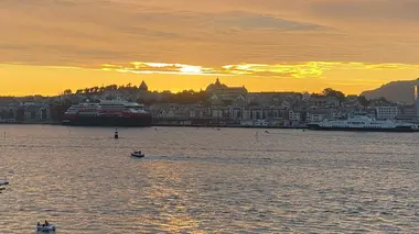 Au nord du cercle polaire en Norvège