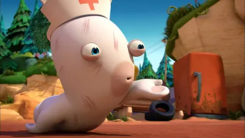 Les Lapins crétins : l'invasion S03E00 Epidémie crétine