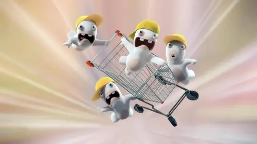 Les Lapins crétins : l'invasion S01E57 Expérience lapin n° 98006-c : la chaise
