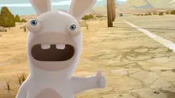 Les Lapins crétins : l'invasion S01E01 Lapin stop